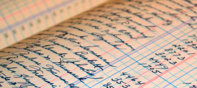 Libro mayor de contabilidad